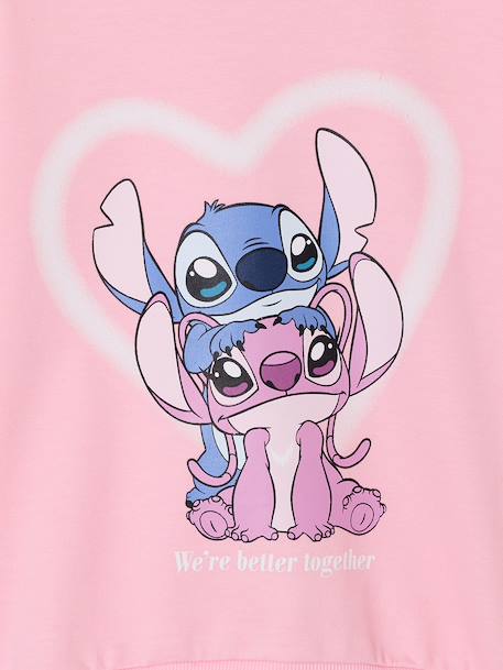 Lilo & Stitch Sweatshirt for Girls rose - vertbaudet enfant 