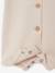 Customisable honeycomb knit sleepsuit clay beige - vertbaudet enfant 