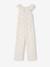 Floral Jumpsuit for Girls pale pink - vertbaudet enfant 