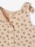 Printed Playsuit for Baby Girls beige - vertbaudet enfant 
