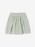 Coloured Skirt in Cotton Gauze, for Girls beige+grey blue+old rose+rose+sage green+violet - vertbaudet enfant 