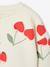 Sweatshirt with Fancy Motifs for Girls printed beige+printed white+rose+vanilla - vertbaudet enfant 