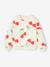Sweatshirt with Fancy Motifs for Girls printed beige+printed white+rose+vanilla - vertbaudet enfant 