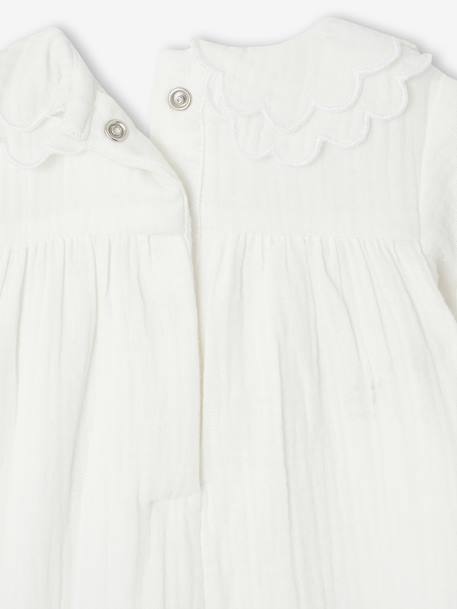 Baby jumpsuit ecru - vertbaudet enfant 