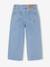 Girl's wide-leg star jeans light blue - vertbaudet enfant 