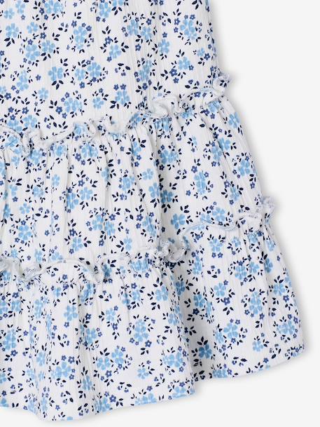 Girl's jersey skort ecru+pale pink - vertbaudet enfant 