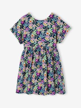 Robe fille imprimé fleurs - vertbaudet enfant Fille-Robe fille imprimé fleurs