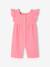 Combinaison bébé fille en gaze de coton rose - vertbaudet enfant 