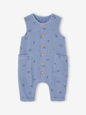 -Combinaison en gaze de coton naissance