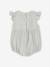 Cotton Gauze Romper for Girls sage green - vertbaudet enfant 