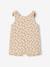 Printed Playsuit for Baby Girls beige - vertbaudet enfant 
