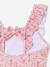 Girl's floral swimsuit pale pink - vertbaudet enfant 