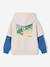 Double-Sleeve Sweatshirt for Boys ecru - vertbaudet enfant 