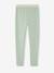 Legging fille ceinture irisée Basics gris chiné+MARINE GRISE+NOIR+vert sauge+vieux rose - vertbaudet enfant 