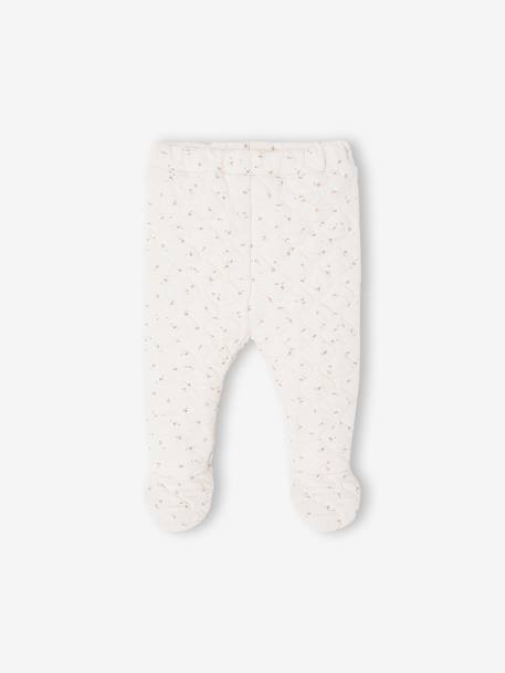 Quilted Set for Newborns aqua green+rose - vertbaudet enfant 