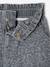 Girls' patterned denim shorts grey+light blue - vertbaudet enfant 