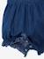 Girl's denim romper stone - vertbaudet enfant 