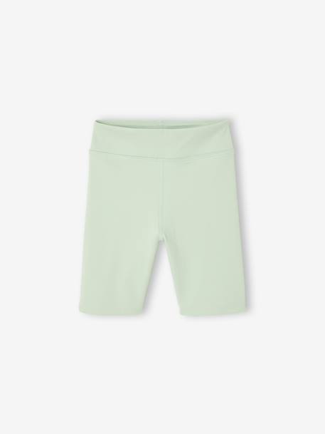 Pack of 2 Sports Cycling Shorts for Girls green+rose - vertbaudet enfant 