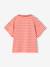 T-shirt fille fantaisie corail+marine - vertbaudet enfant 