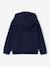 Girl's zipped hooded sweatshirt navy blue - vertbaudet enfant 
