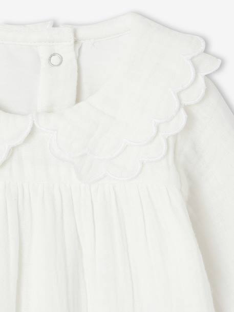Baby jumpsuit ecru - vertbaudet enfant 