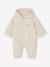 Baby playsuit in jersey marl beige - vertbaudet enfant 