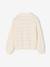 Girl's openwork knit cardigan ecru - vertbaudet enfant 