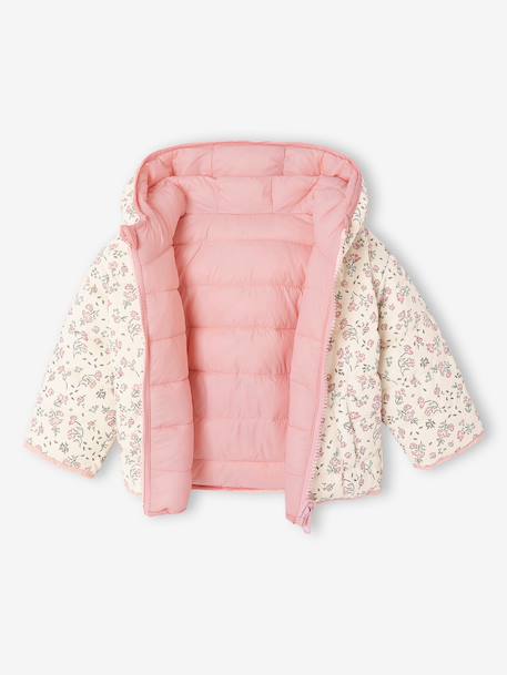 Lightweight Jacket for Baby Girls ecru - vertbaudet enfant 