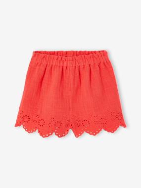 Baby-Cotton Gauze Shorts for Girls 