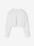 Bolero with Practical Opening for Girls sage green+white - vertbaudet enfant 