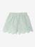 English embroidery short for baby girls sage green - vertbaudet enfant 