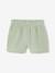 Girls' short with a cotton gauze waist beige+pale blue+rose+sage green - vertbaudet enfant 