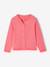Fine Knit Basics Cardigan for Girls anthracite+dusky pink+emerald green+grey blue+marl beige+navy blue+sweet pink+vanilla+yellow - vertbaudet enfant 