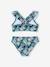 Floral Print Bikini pale pink+printed green - vertbaudet enfant 