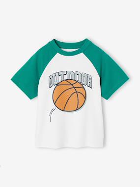 T-shirt garçon manches raglan - vertbaudet enfant Garçon-T-shirt, polo, sous-pull-T-shirt-T-shirt garçon manches raglan