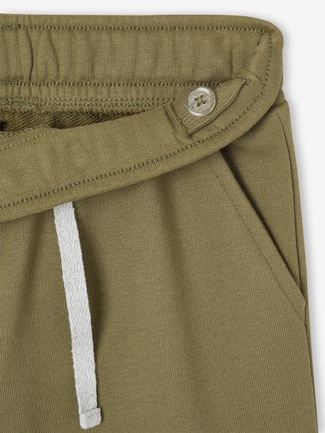Boys' Fleece Bermuda Shorts chambray blue+Dark Blue+khaki+pecan nut - vertbaudet enfant 