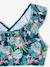 Floral Print Bikini pale pink+printed green - vertbaudet enfant 