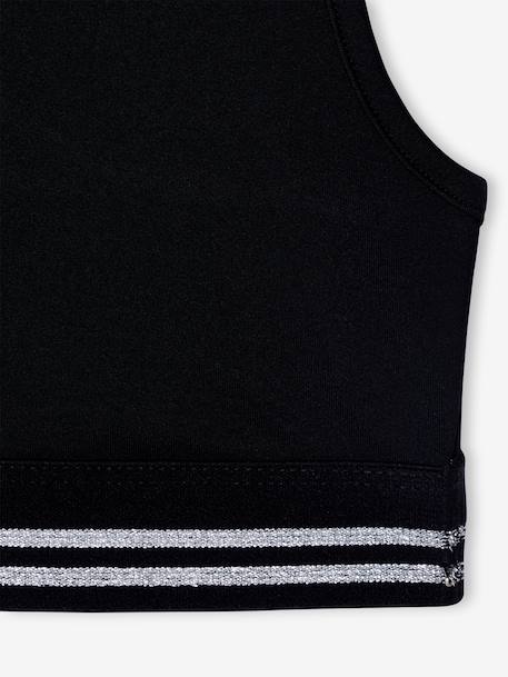 Tank Top & Sport Bra Set for Girls anthracite - vertbaudet enfant 