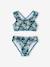 Floral Print Bikini pale pink+printed green - vertbaudet enfant 
