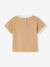 Boys' organic cotton T-shirt pecan nut - vertbaudet enfant 