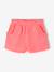 Girls' short with a cotton gauze waist beige+pale blue+rose+sage green - vertbaudet enfant 