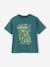T-Shirt With Fun Motif for Boys aqua green+dusky pink+ocean blue - vertbaudet enfant 