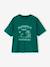 Printed boy's t-shirt English green+red - vertbaudet enfant 