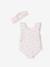 Ensemble de bain bébé maillot et bandeau écru - vertbaudet enfant 