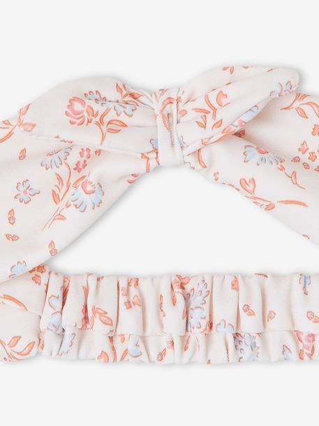 Ensemble de bain bébé maillot et bandeau écru - vertbaudet enfant 
