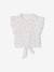 Blouse with Frilly Sleeves for Girls vanilla - vertbaudet enfant 