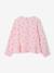 Girl's cotton gauze shirt aqua green+pale pink - vertbaudet enfant 