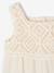 Crochet playsuit for baby girls vanilla - vertbaudet enfant 
