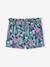 Pack of 2 Pairs of Shorts for Girls aqua green+navy blue+tangerine - vertbaudet enfant 