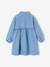 Girl's denim dress double stone - vertbaudet enfant 